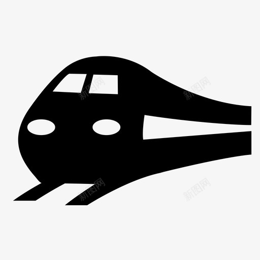 高铁运行svg_新图网 https://ixintu.com 高铁运行