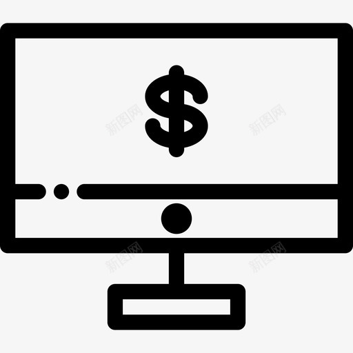 班长银行财务2直线图标svg_新图网 https://ixintu.com 班长 直线 银行财务2