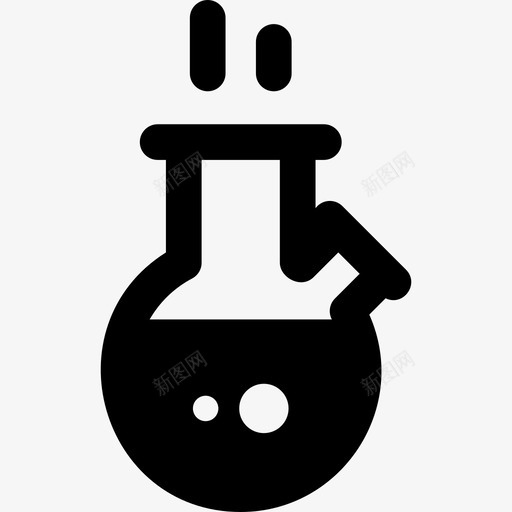 烧瓶化学4装满图标svg_新图网 https://ixintu.com 化学4 烧瓶 装满