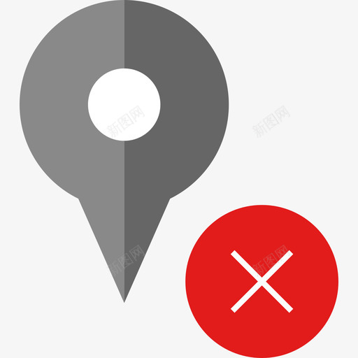 占位符地图和位置2平面图标svg_新图网 https://ixintu.com 占位符 地图和位置2 平面