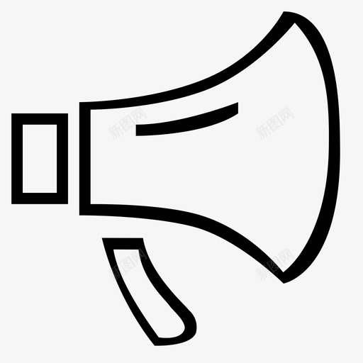 公告及通告svg_新图网 https://ixintu.com 公告及通告