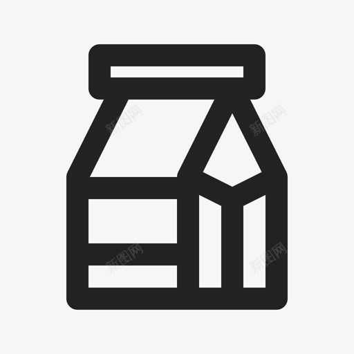 外卖饮料快餐图标svg_新图网 https://ixintu.com 包装 外卖 快餐 饮料