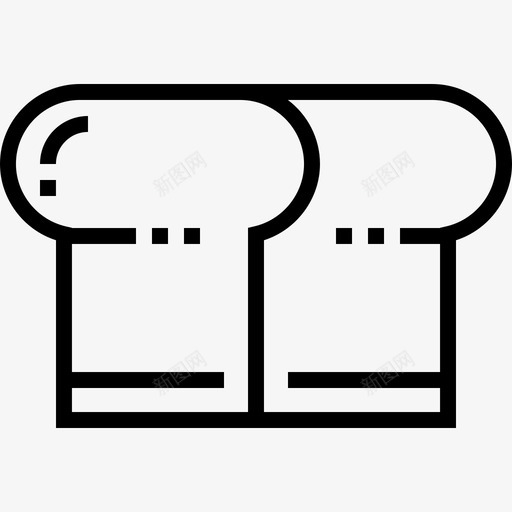 面包健康食品11直系图标svg_新图网 https://ixintu.com 健康食品11 直系 面包