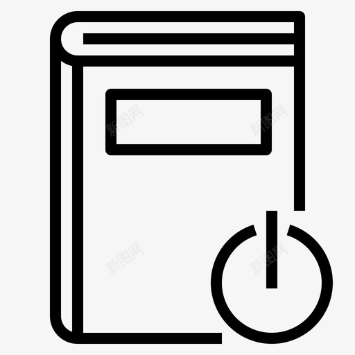 书籍议程业务图标svg_新图网 https://ixintu.com 业务 书籍 书籍和图书馆 电源 笔记本 议程
