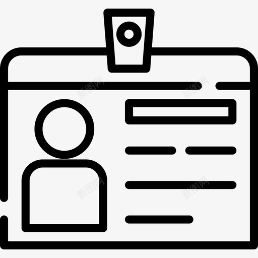 身份证29号办公室直系图标svg_新图网 https://ixintu.com 29号办公室 直系 身份证