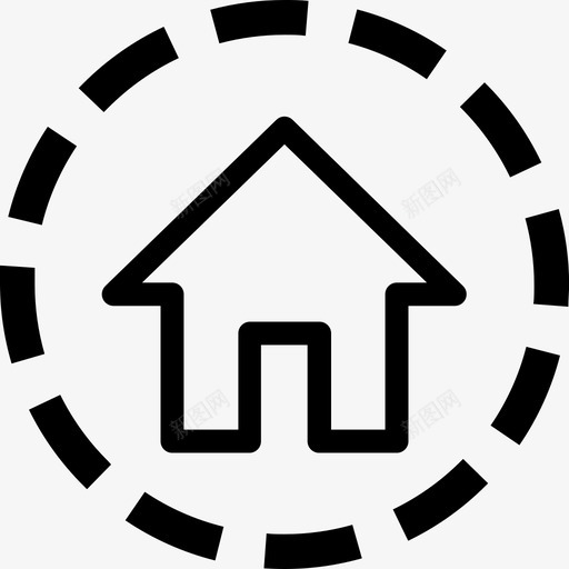 按钮访问点式图标svg_新图网 https://ixintu.com 主页 导航 按钮 点式 用户界面 界面 访问