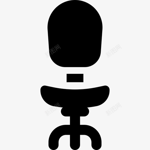 椅子家居用品16满图标svg_新图网 https://ixintu.com 家居用品16 椅子 满