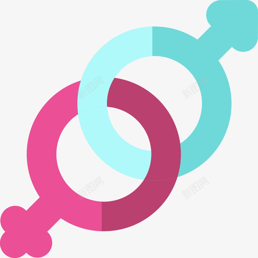 性别约会应用程序2扁平图标svg_新图网 https://ixintu.com 性别 扁平 约会应用程序2