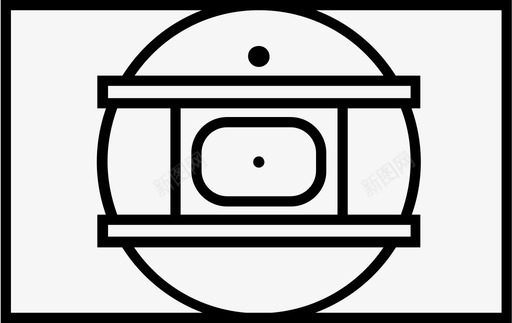 绘图台动画灯箱图标svg_新图网 https://ixintu.com vcad表意字符集 动画 灯箱 绘图台 艺术表