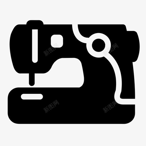 缝纫机器具针织图标svg_新图网 https://ixintu.com 器具 基本图标所有尺寸 缝纫 缝纫机 裁剪 针织