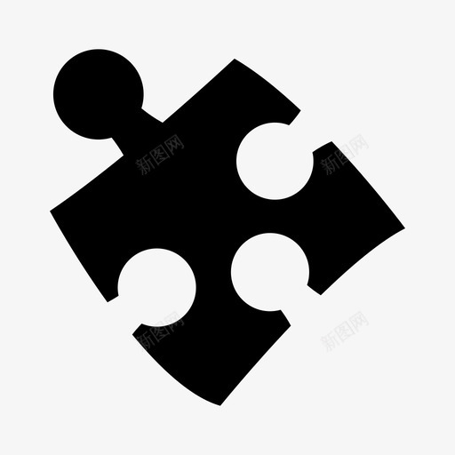 拼图解决方案策略图标svg_新图网 https://ixintu.com 拼图 教育2 策略 解决方案