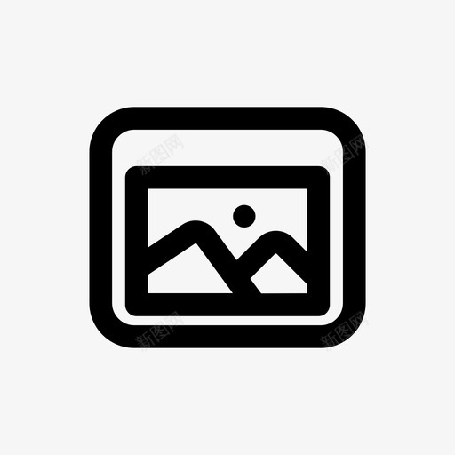 galery相册相机图标svg_新图网 https://ixintu.com galery 智能手机 照片 相册 相机 视频 语音留言