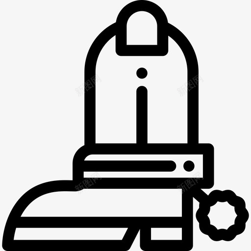 牛仔美国7直系图标svg_新图网 https://ixintu.com 牛仔 直系 美国7