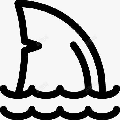 鲨鱼7号水手直系图标svg_新图网 https://ixintu.com 7号水手 直系 鲨鱼