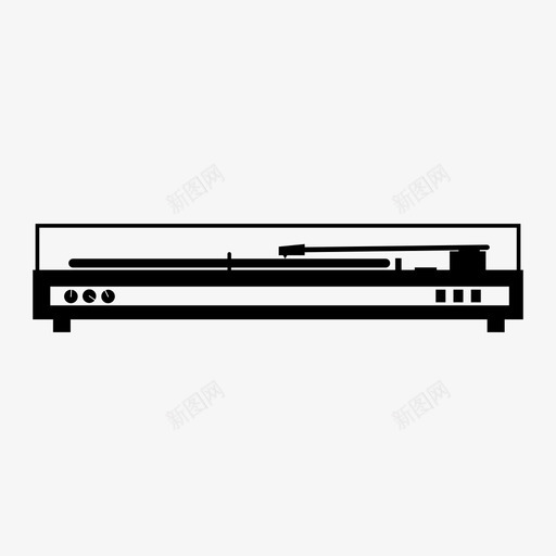 转盘音频音乐图标svg_新图网 https://ixintu.com 乙烯基 转盘 音乐 音响系统 音频