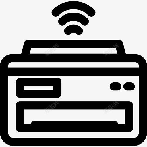 空调物联网5线性图标svg_新图网 https://ixintu.com 物联网5 空调 线性