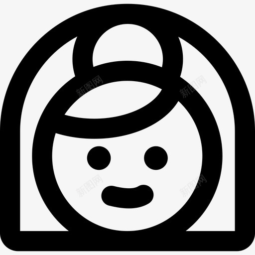 新娘婚礼13直系图标svg_新图网 https://ixintu.com 婚礼13 新娘 直系