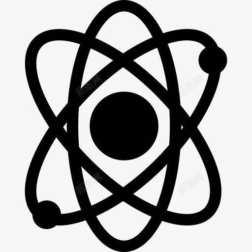 Atom医学31直系图标svg_新图网 https://ixintu.com Atom 医学31 直系