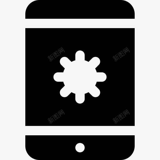 智能手机冲浪10填充图标svg_新图网 https://ixintu.com 冲浪10 填充 智能手机