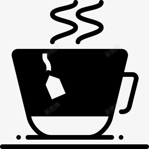 茶杯清新图标svg_新图网 https://ixintu.com 清新 茶杯