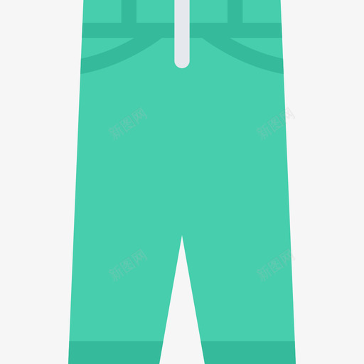 裤子衣服25平底鞋图标svg_新图网 https://ixintu.com 平底鞋 衣服25 裤子