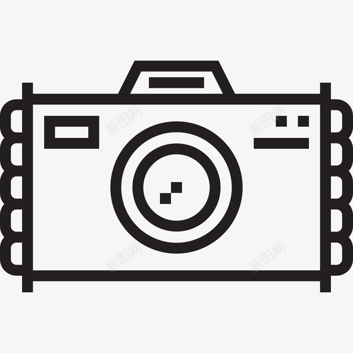 照相机航海和水手2线性图标svg_新图网 https://ixintu.com 照相机 线性 航海和水手2
