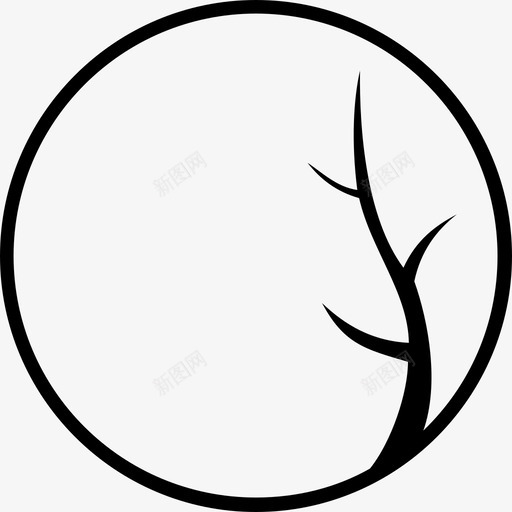 树木生态绿色图标svg_新图网 https://ixintu.com 木材 树木 生态 绿色 自然