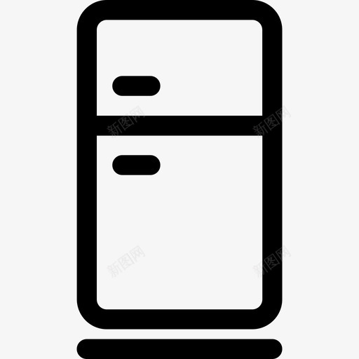 电冰箱电子16线性图标svg_新图网 https://ixintu.com 电冰箱 电子16 线性
