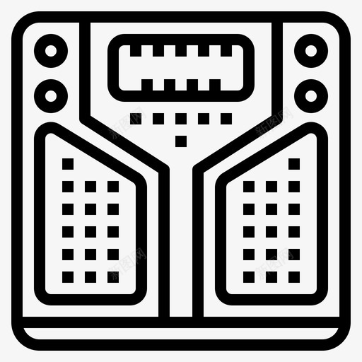体重秤饮食脂肪图标svg_新图网 https://ixintu.com 体重秤 健康 医疗保健 脂肪 饮食