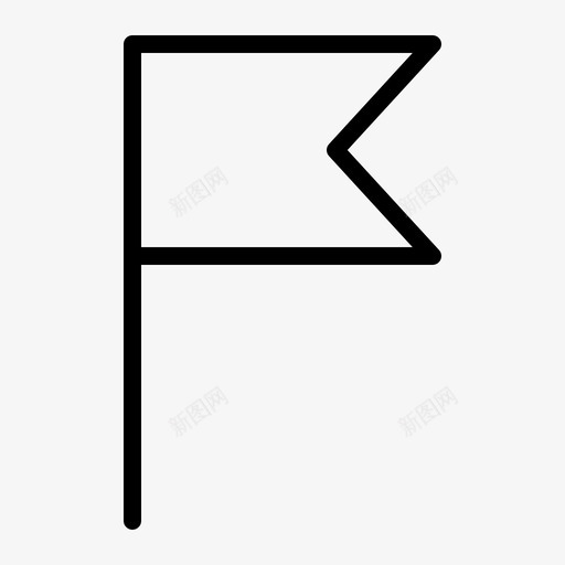 标志里程碑网站线的核心图标svg_新图网 https://ixintu.com 标志 网站线的核心图标 里程碑