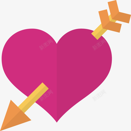 丘比特5号婚礼公寓图标svg_新图网 https://ixintu.com 5号婚礼 丘比特 公寓