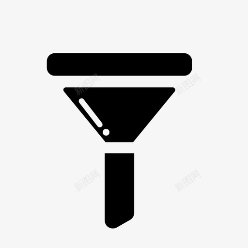 过滤器转换漏斗图标svg_新图网 https://ixintu.com 工具 漏斗 设置 转换 过滤器