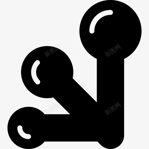 勺子厨房用品2个装满图标svg_新图网 https://ixintu.com 勺子 厨房用品2个 装满