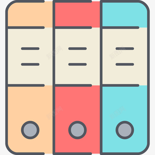 文件office24彩色图标svg_新图网 https://ixintu.com office24 彩色 文件