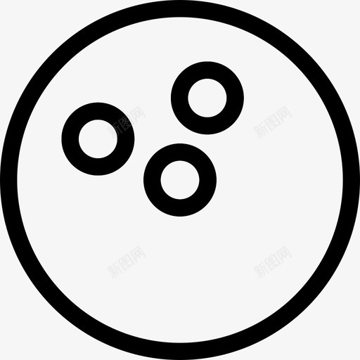 保龄球体育资产直线型图标svg_新图网 https://ixintu.com 体育资产 保龄球 直线型