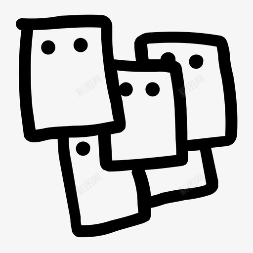 记录手绘笔记图标svg_新图网 https://ixintu.com 工作绘图 手绘 提醒 文件 笔记 记录