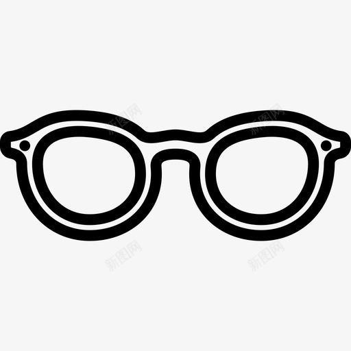 太阳镜太阳镜2直线型图标svg_新图网 https://ixintu.com 太阳镜 太阳镜2 直线型