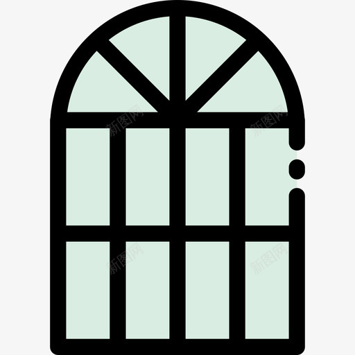 房地产家居用品13线性颜色图标svg_新图网 https://ixintu.com 家居用品13 房地产 线性颜色
