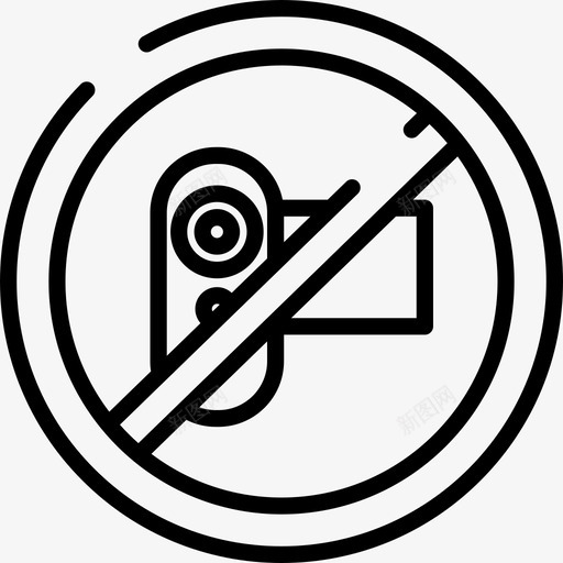 唱片电影院9线性图标svg_新图网 https://ixintu.com 唱片 电影院9 线性