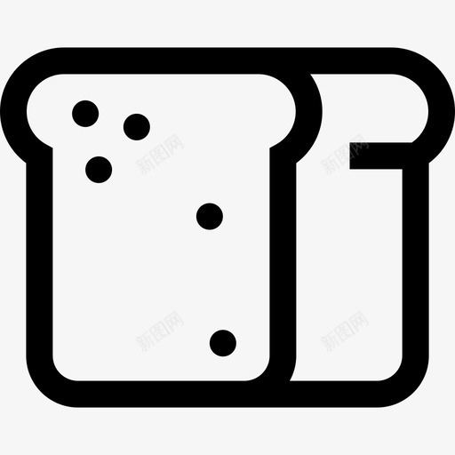 面包面包房5直系图标svg_新图网 https://ixintu.com 直系 面包 面包房5