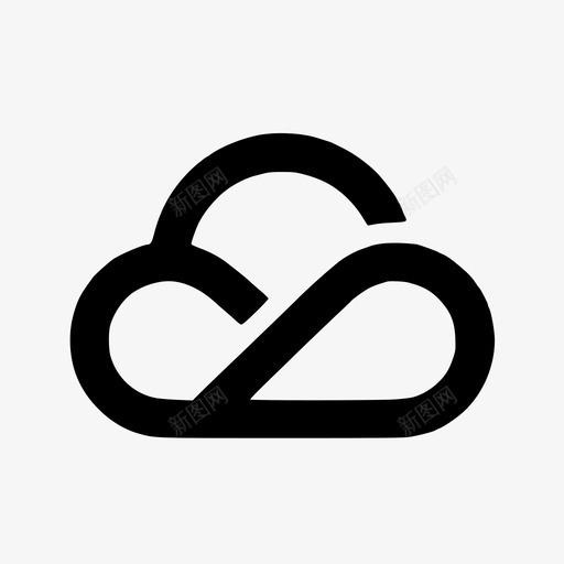 腾讯云svg_新图网 https://ixintu.com 腾讯云 QQ logo
