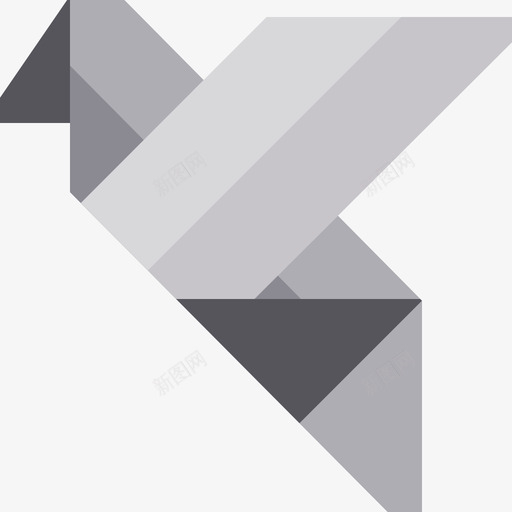 折纸艺术工作室2平面图标svg_新图网 https://ixintu.com 平面 折纸 艺术工作室2
