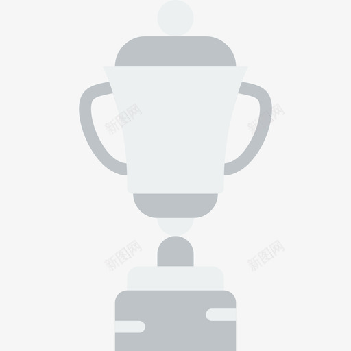 奖杯奖励2平的图标svg_新图网 https://ixintu.com 奖励2 奖杯 平的