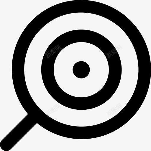 棒棒糖圣诞42粗体圆形图标svg_新图网 https://ixintu.com 圣诞42 棒棒糖 粗体圆形