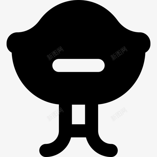 椅子家庭2实心图标svg_新图网 https://ixintu.com 实心 家庭2 椅子