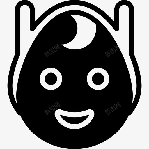 微笑表情7充满图标svg_新图网 https://ixintu.com 充满 微笑 表情7