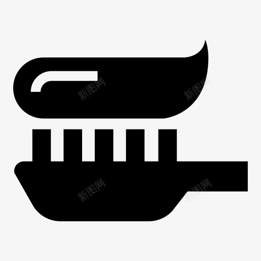 刷牙护理牙齿图标svg_新图网 https://ixintu.com 健康 刷牙 护理 牙齿