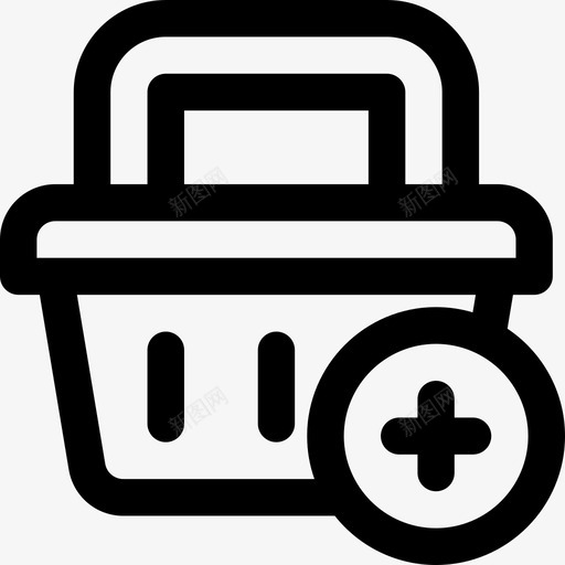 电子商务超市11直系图标svg_新图网 https://ixintu.com 电子商务 直系 超市11
