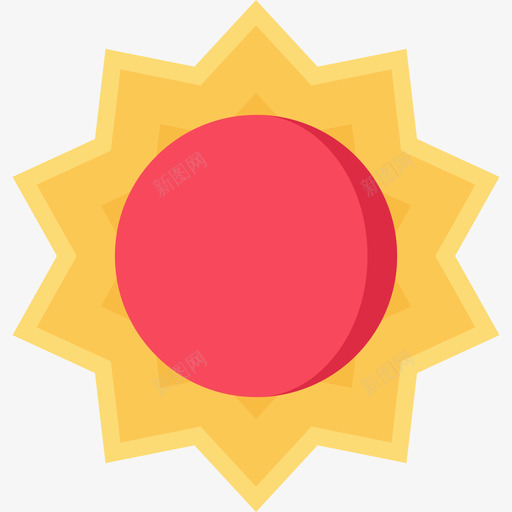 太阳墨西哥2平坦图标svg_新图网 https://ixintu.com 墨西哥2 太阳 平坦
