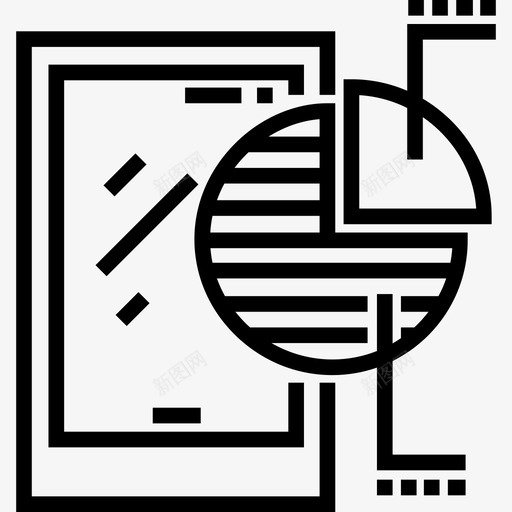 平板电脑商务版20直线型图标svg_新图网 https://ixintu.com 商务版20 平板电脑 直线型